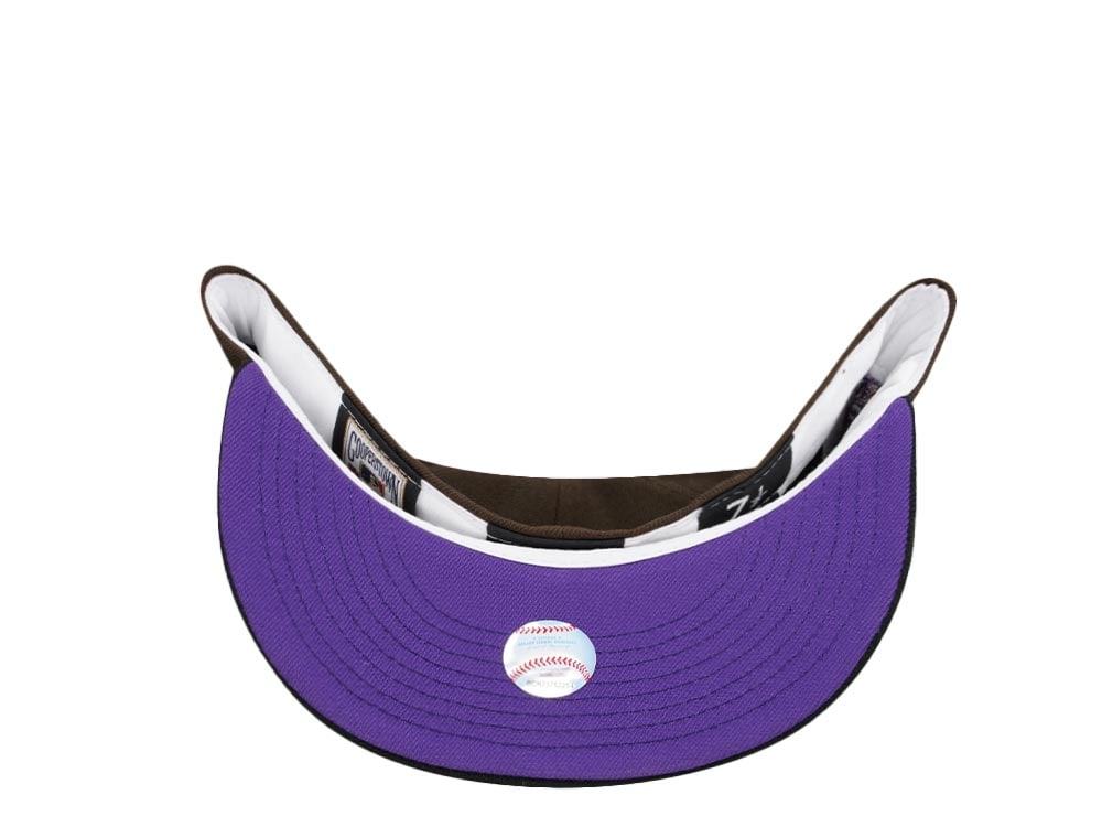 New Era Colorado Rockies Coors Field 1995 Chocolate Two Tone Prime Edition 59Fifty Fitted Casquette