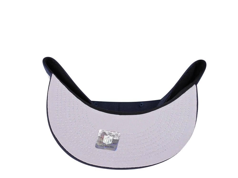 New Era Seattle Seahawks Navy Classic Edition 59Fifty Fitted Casquette