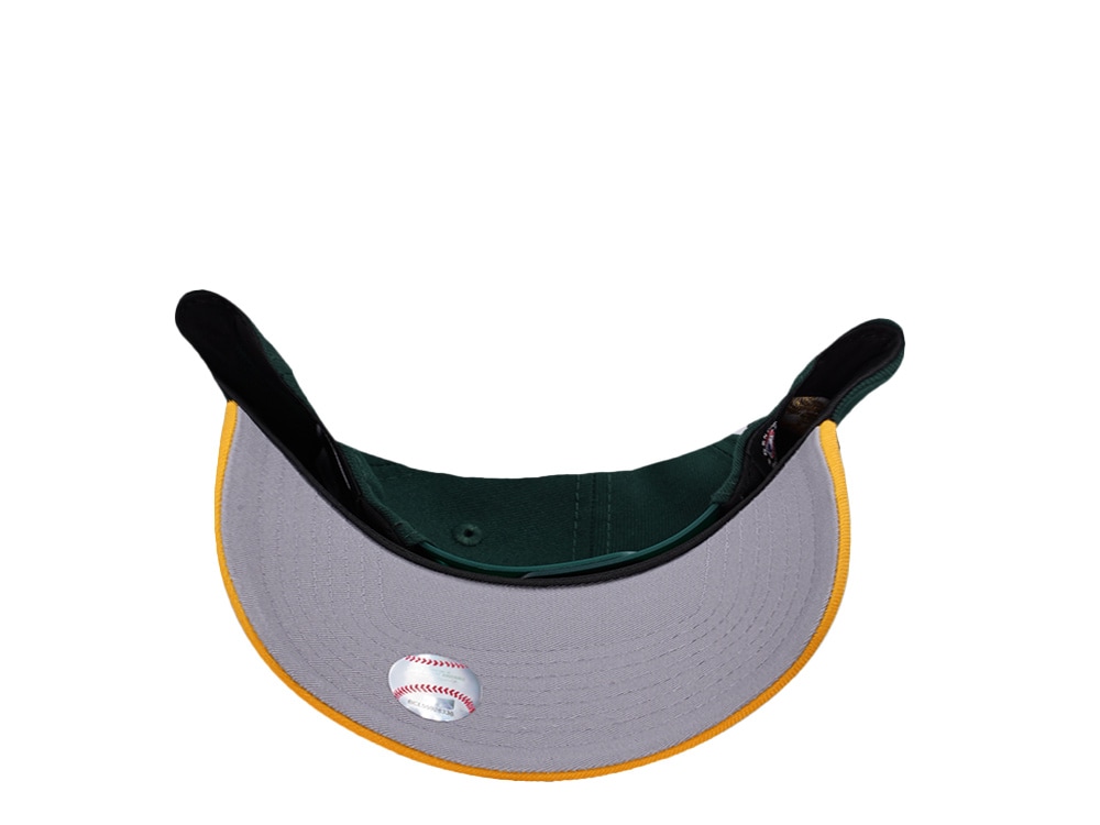New Era Oakland Athletics Dark Green Two Tone Edition 9Forty A Frame Snapback Casquette