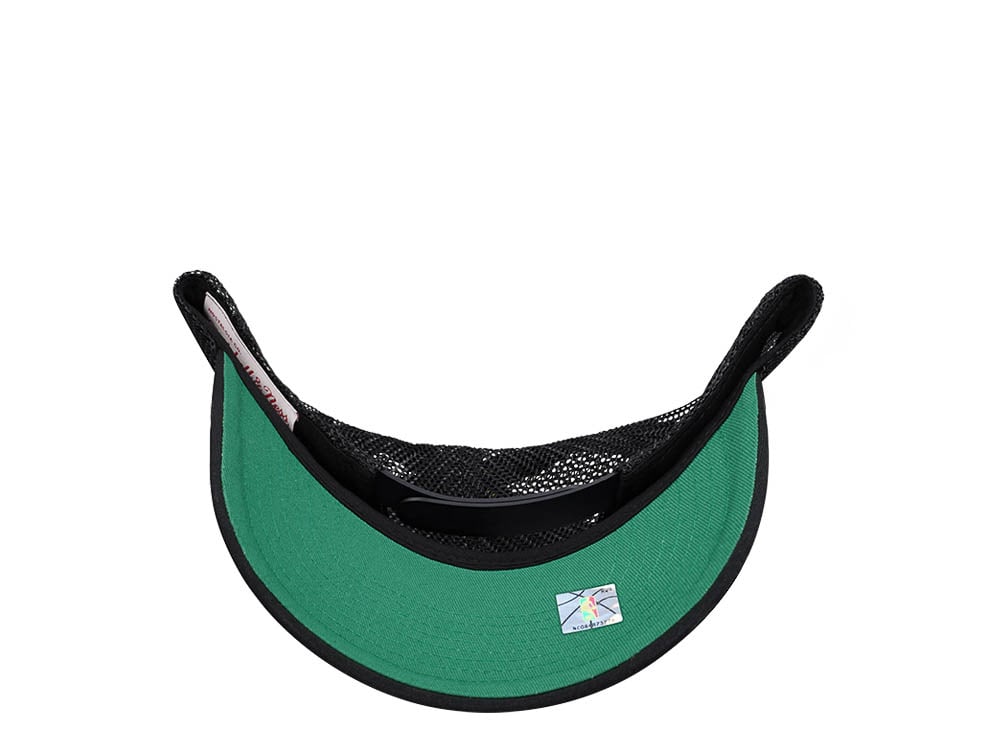 Mitchell & Ness Boston Celtics Black Billboard Trucker Snapback Casquette