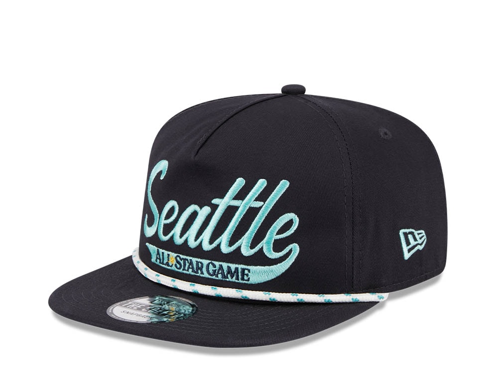 New Era Seattle Mariners All Star Game 2023 Word E1 Navy Golfer Snapback Casquette