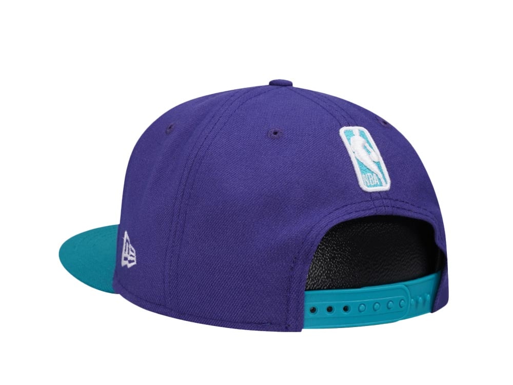 New Era Charlotte Hornets Purple Two Tone Classic Edition 9Fifty Snapback Casquette