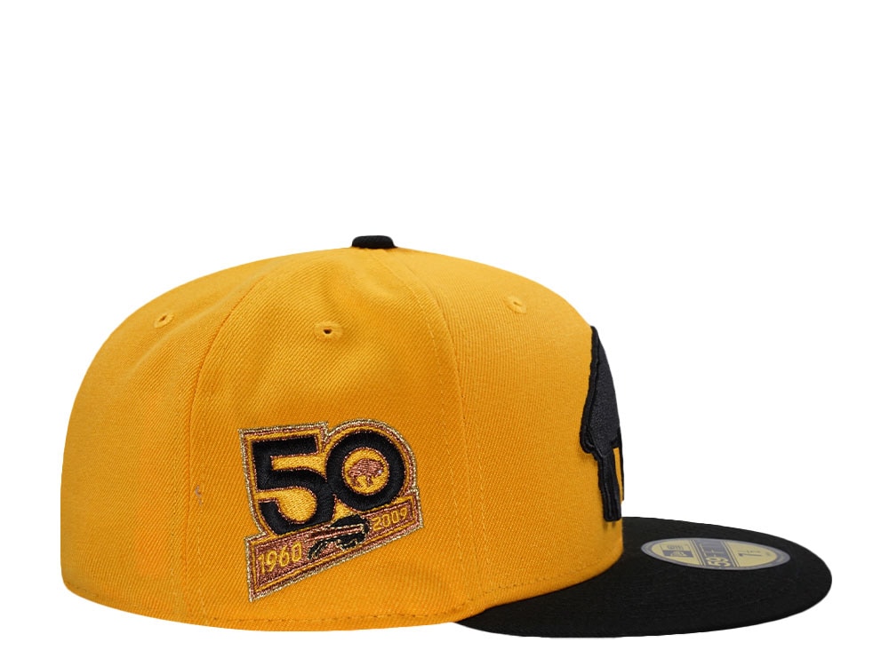 New Era Buffalo Bills 50th Anniversary Yellow Two Tone Edition 59Fifty Fitted Casquette