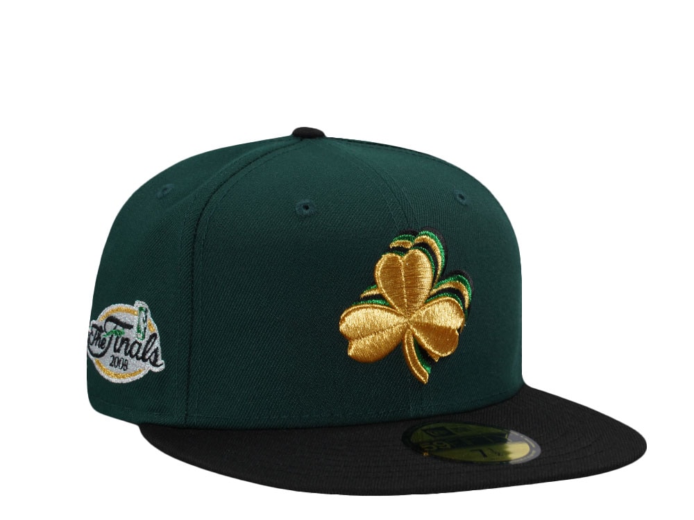 New Era Boston Celtics Finals 2008 Green Two Tone Edition 59Fifty Fitted Casquette