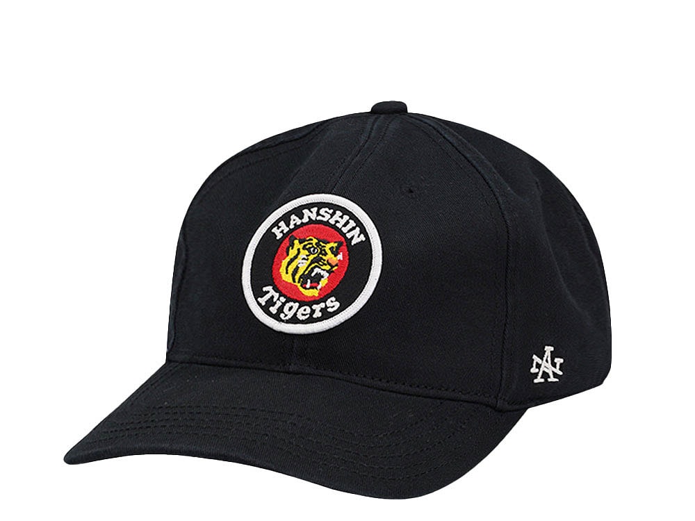 American Needle Hanshin Tigers Gepcat Black  Strapback Casquette