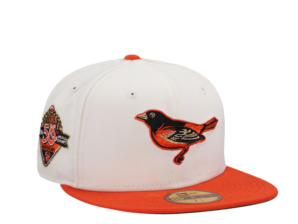 New Era Baltimore Orioles 50th Anniversary Chrome Two Tone Edition 59Fifty Fitted Casquette