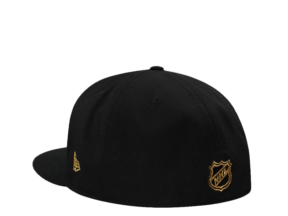New Era Anaheim Ducks Classic Black Prime Edition 59Fifty Fitted Casquette