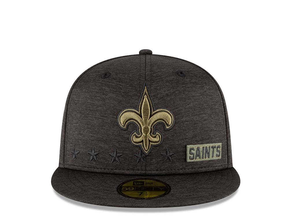 New Era New Orleans Saints Salute to Service 2020 Fitted 59Fifty Casquette