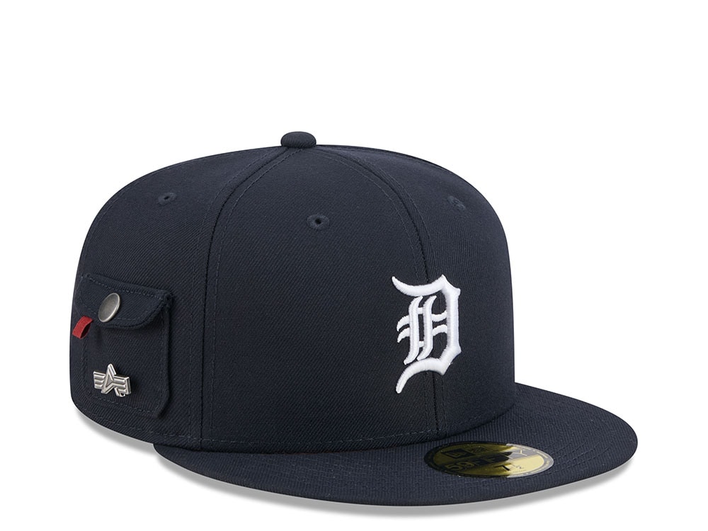 New Era Alpha Industries Detroit Tigers Navy Prime Edition 59Fifty Fitted Casquette