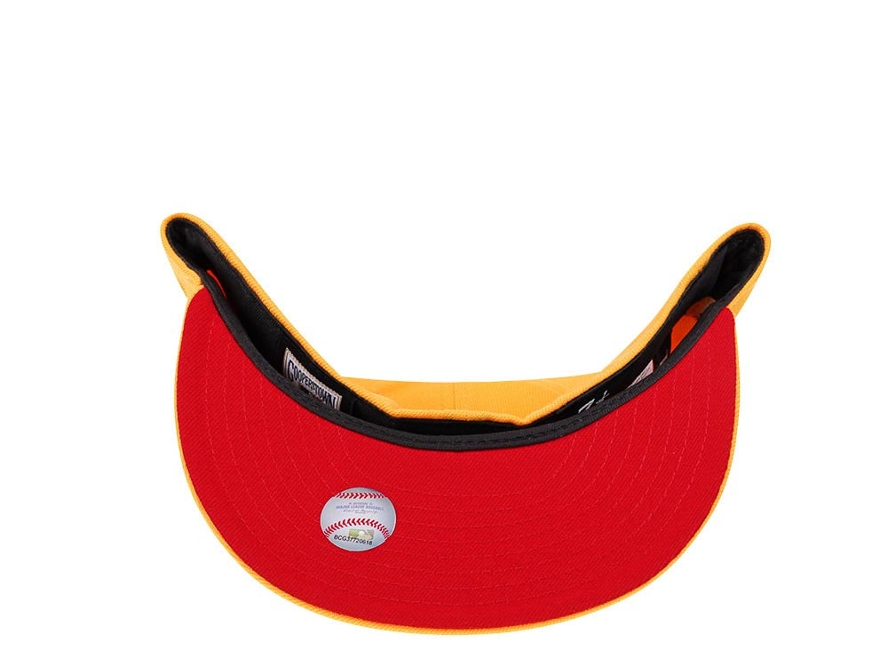 New Era Pittsburgh Pirates All Star Game 2006 Yellow Red Edition 59Fifty Fitted Casquette