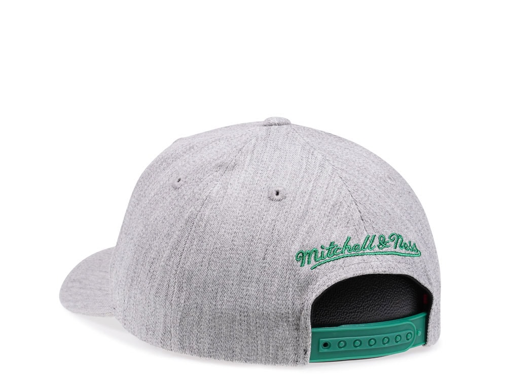 Mitchell & Ness Boston Celtics Heather Red Line Flex Snapback Casquette