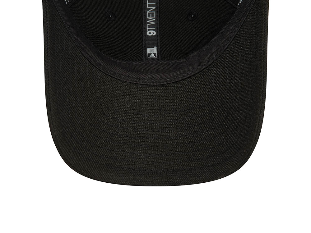 New Era New Era Classic Logo Black and White 9Twenty Strapback Casquette
