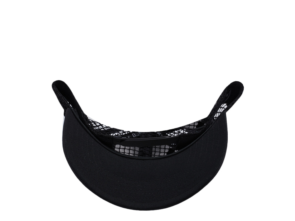 Djinns HFT Black Big Net Mountain Trucker Snapback Casquette