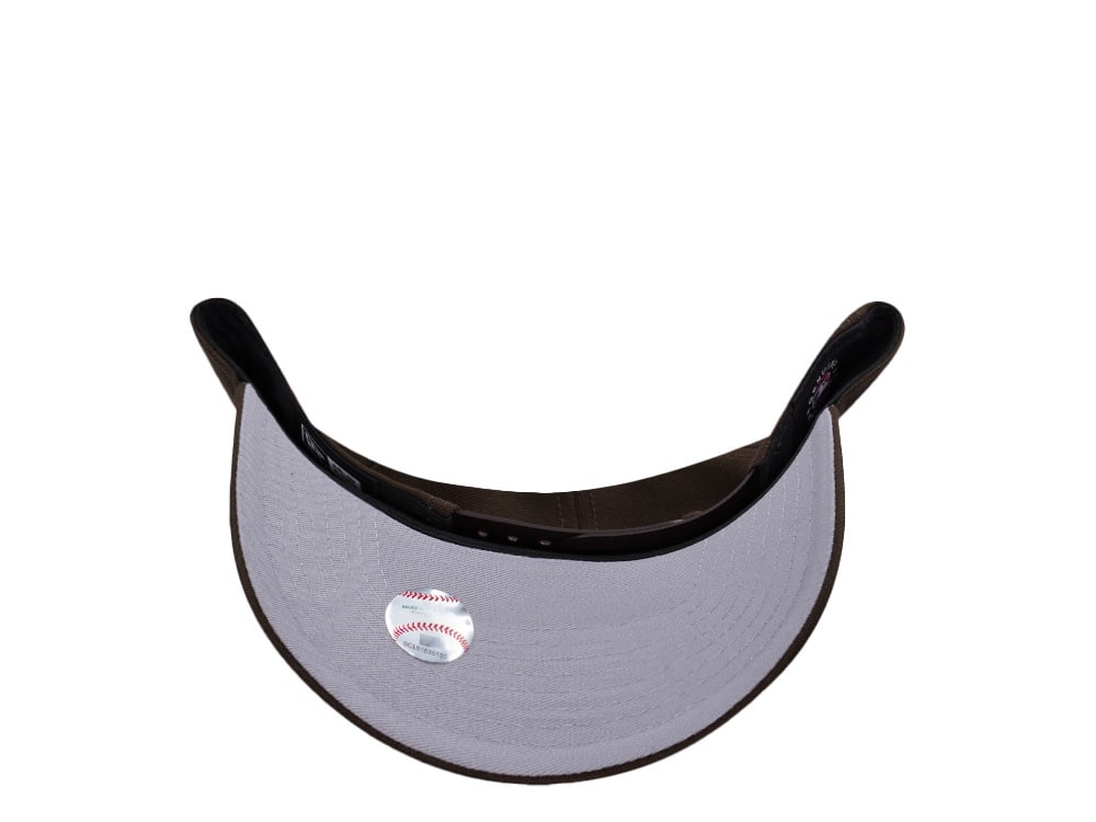 New Era San Diego Padres 20th Anniversary Wallnut Prime Edition 9Forty A Frame Snapback Casquette