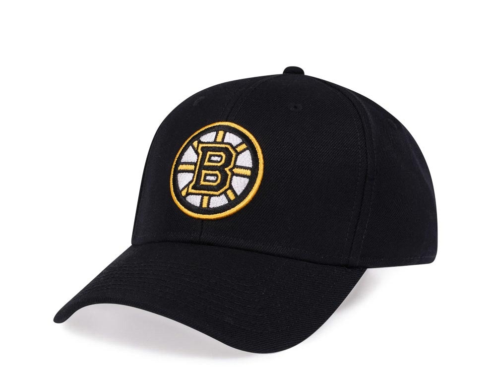 American Needle Boston Bruins Schwarz Stadium Curved Snapback Casquette