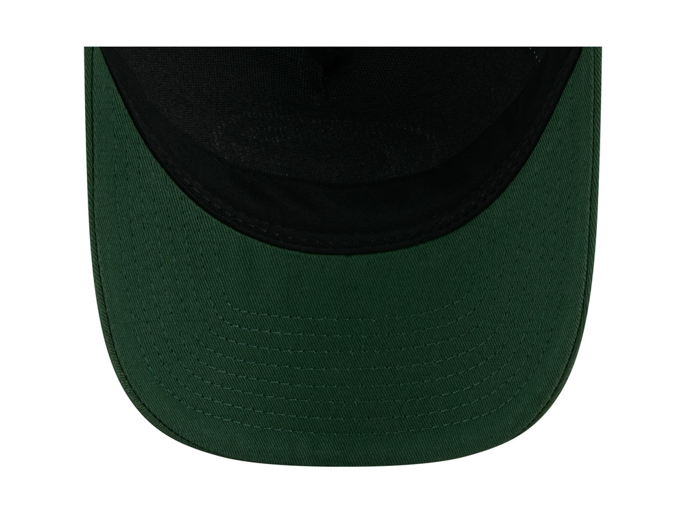New Era Green Bay Packers Official Team Color Edition 9Forty M Crown A Frame Trucker Snapback Casquette