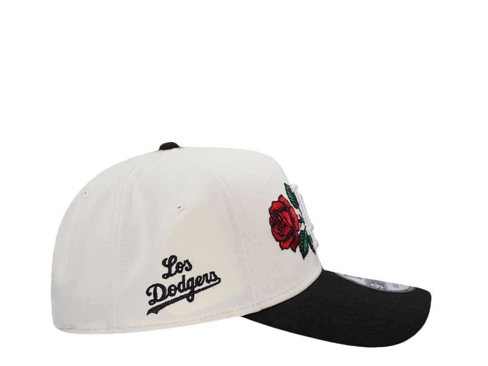 New Era Los Angeles Dodgers Rose White Two Tone Edition 9Forty A Frame Snapback Casquette
