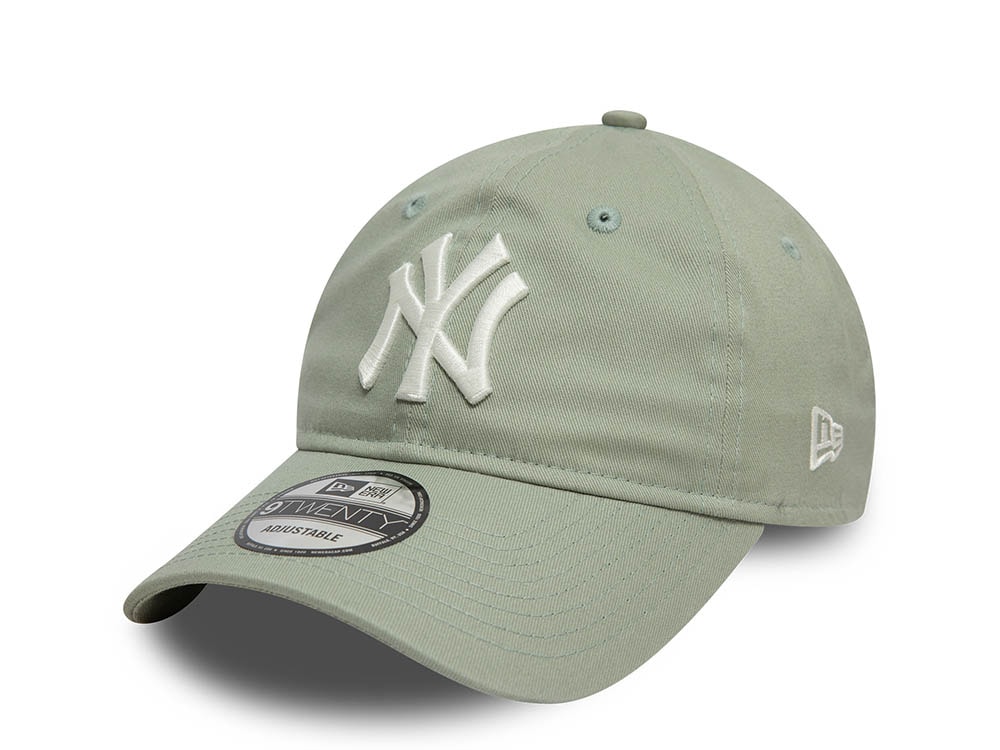 New Era New York Yankees League Essential Olive 9Twenty Strapback Casquette