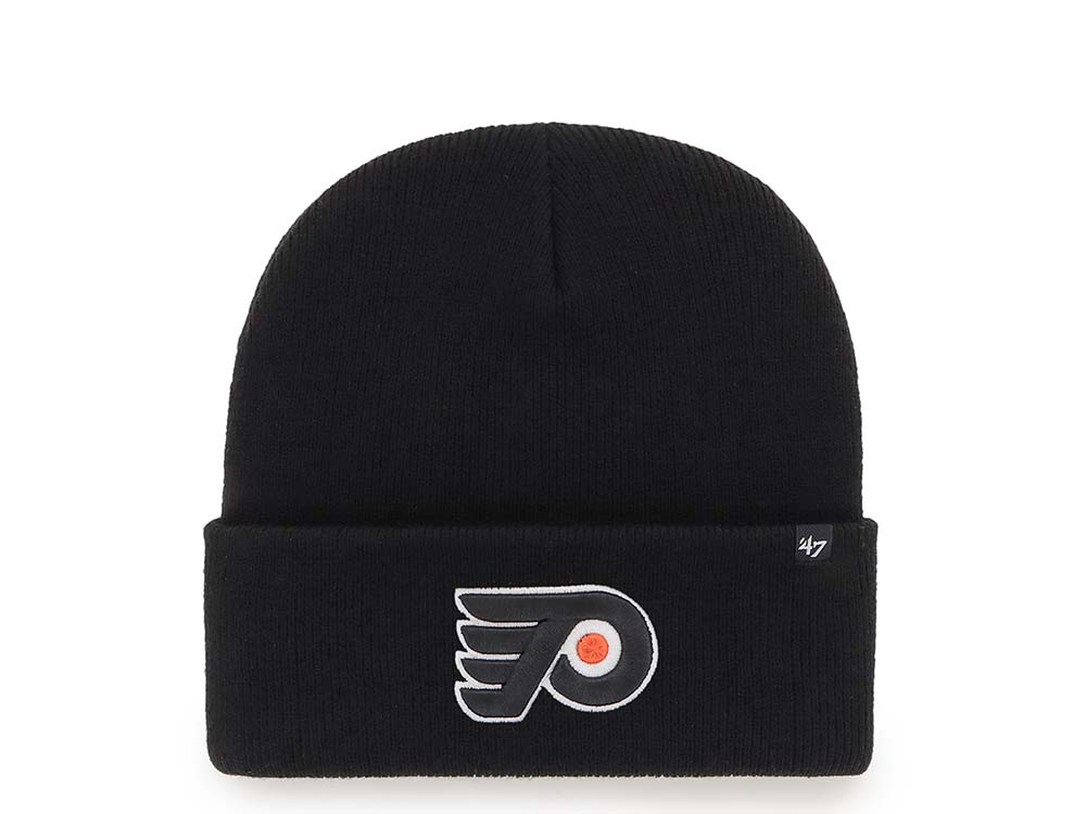 47 Brand Philadelphia Flyers Black Edition Cuff Chapeaux