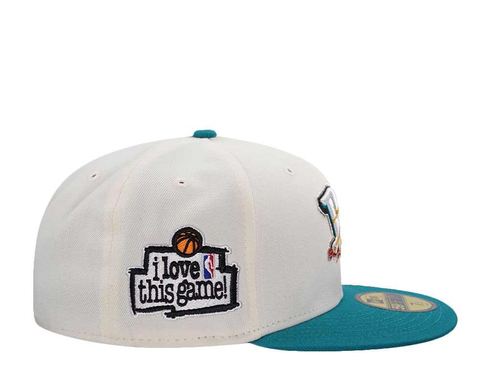 New Era Detroit Pistons Love Rush Chrome Two Tone Edition 59Fifty Fitted Casquette