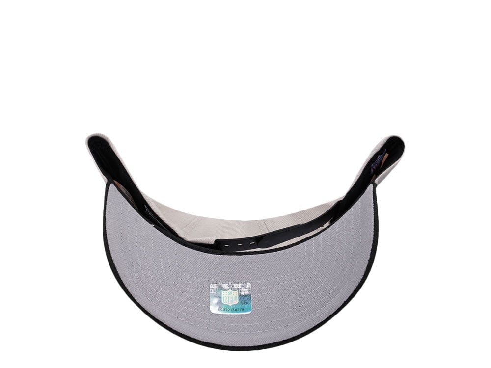 New Era Jacksonville Jaguars Stone Two Tone 9Forty A Frame Snapback Casquette