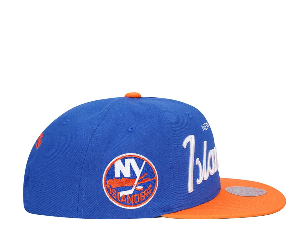 Mitchell & Ness New York Islanders Vintage Script Snapback Casquette