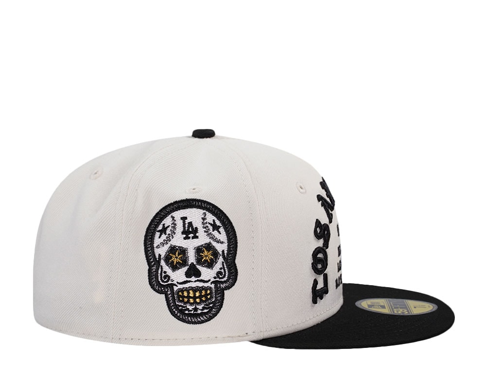 New Era Los Angeles Dodgers Skull Chrome Two Tone Prime Edition 59Fifty Fitted Casquette