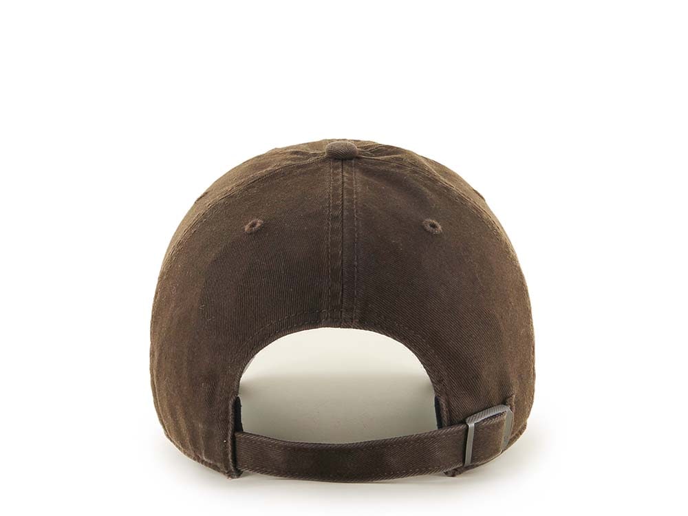 47Brand New York Yankees Brown Base Runner Clean up Strapback Casquette