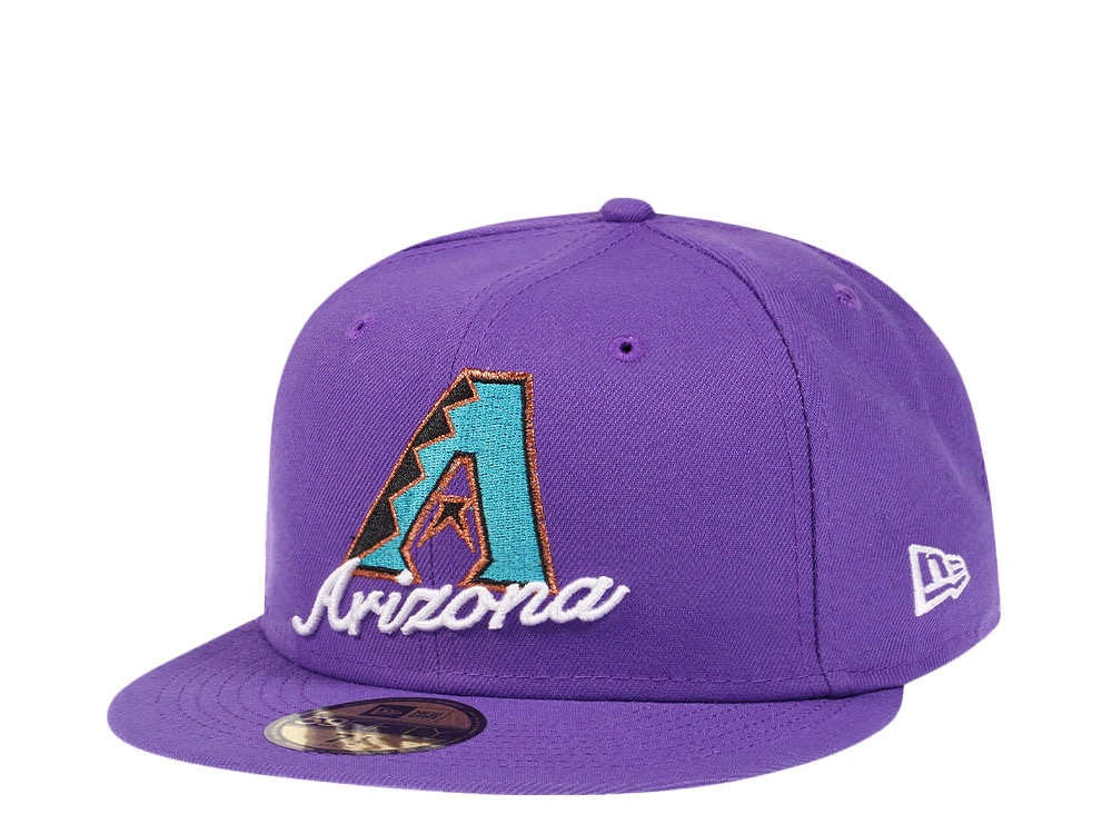 New Era Arizona Diamondbacks Purple Duallogo Edition 59Fifty Fitted Casquette