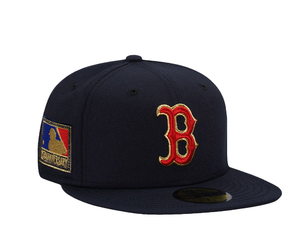 New Era Boston Red Sox MLB 125th Anniversary Navy Edition 59Fifty Fitted Casquette