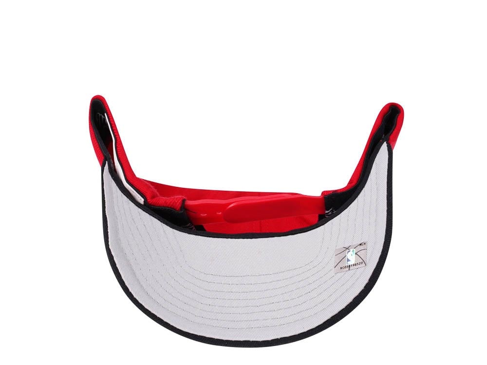 Mitchell & Ness Atlanta Hawks Two Tone Red Line Solid Flex Snapback Casquette