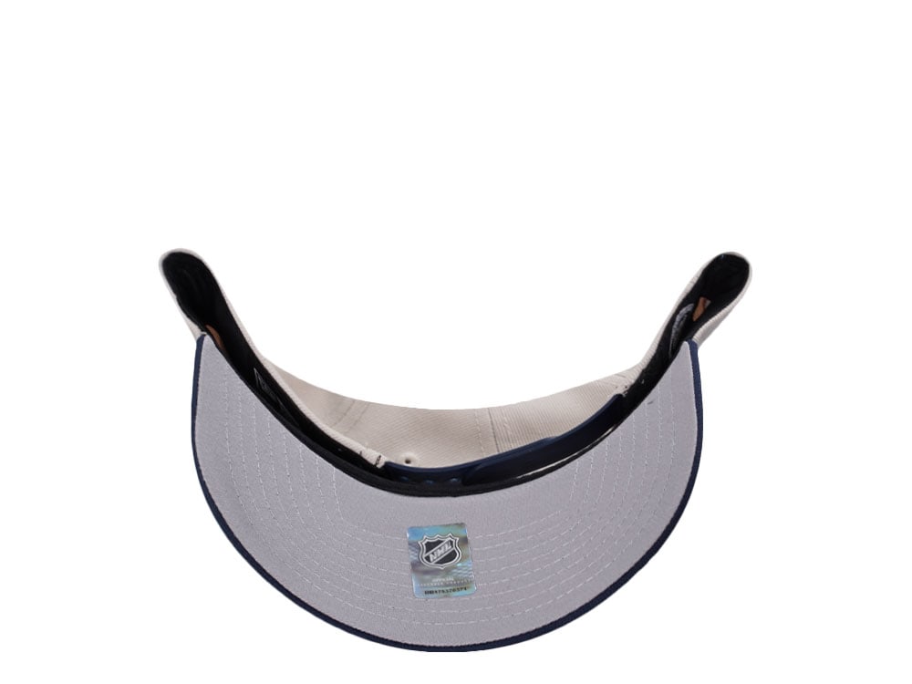 New Era New York Rangers 85th Anniversary Chrome Two Tone Edition 9Forty A Frame Snapback Casquette