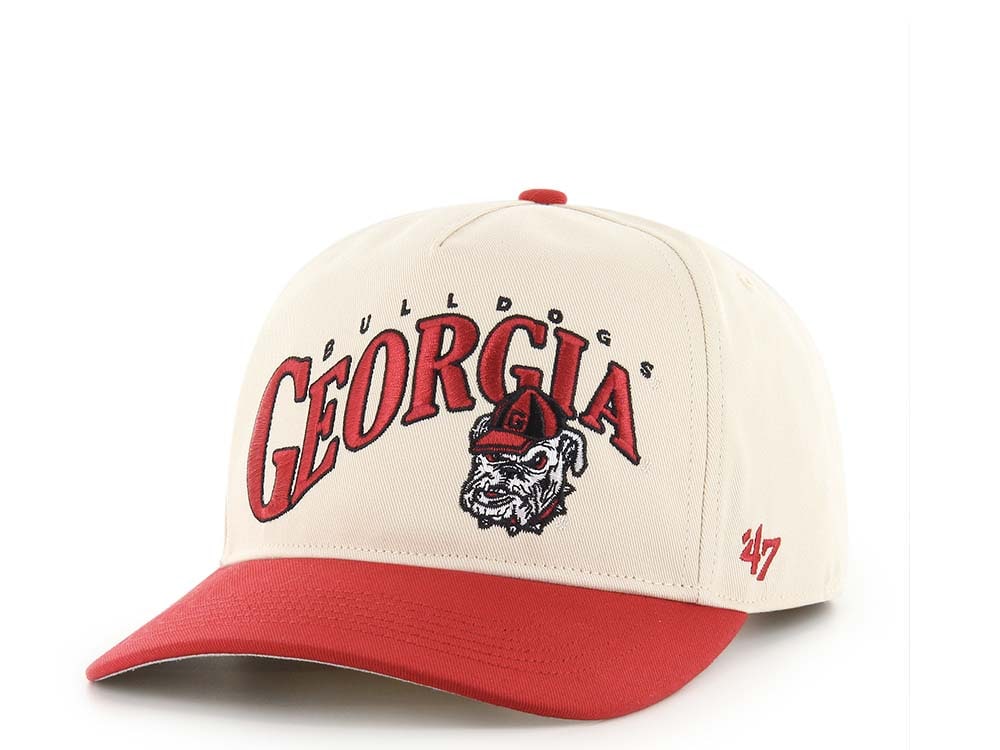 47Brand Georgia Bulldogss Natural Wave Hitch Snapback Casquette