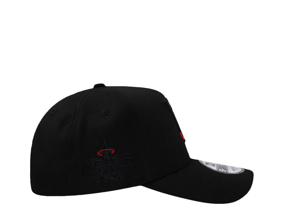 New Era Anaheim Angels All Star Game 2010 Black And Red Edition 9Forty A Frame Snapback Casquette