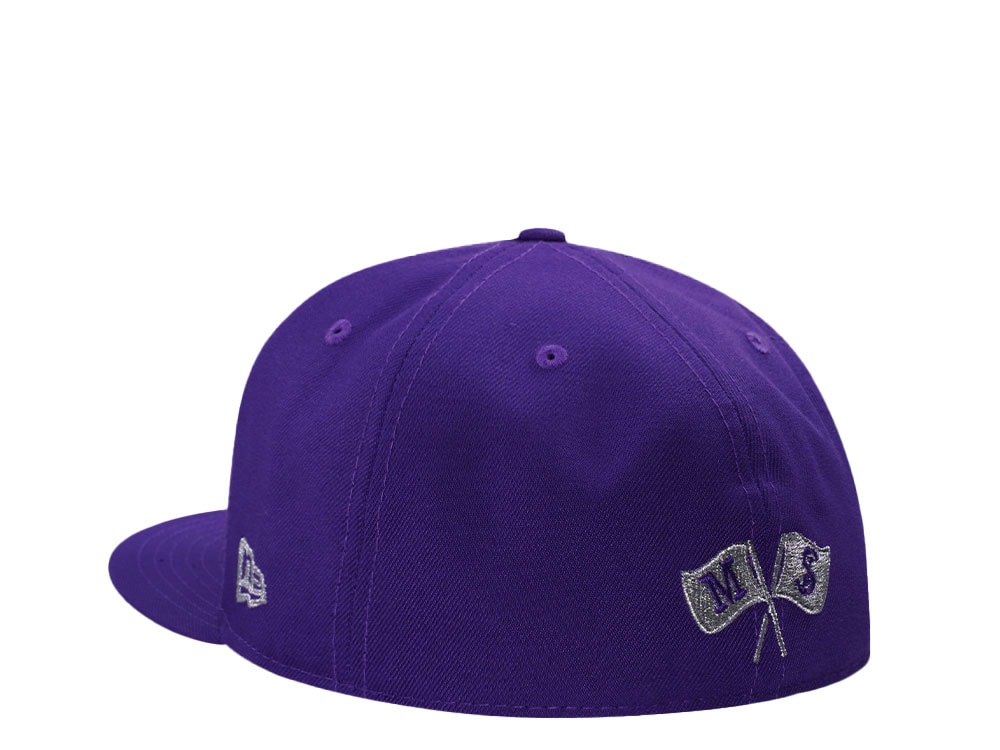New Era Minnesota Twins Inaugural Season 2010 Purple Prime Edition 59Fifty Fitted Casquette