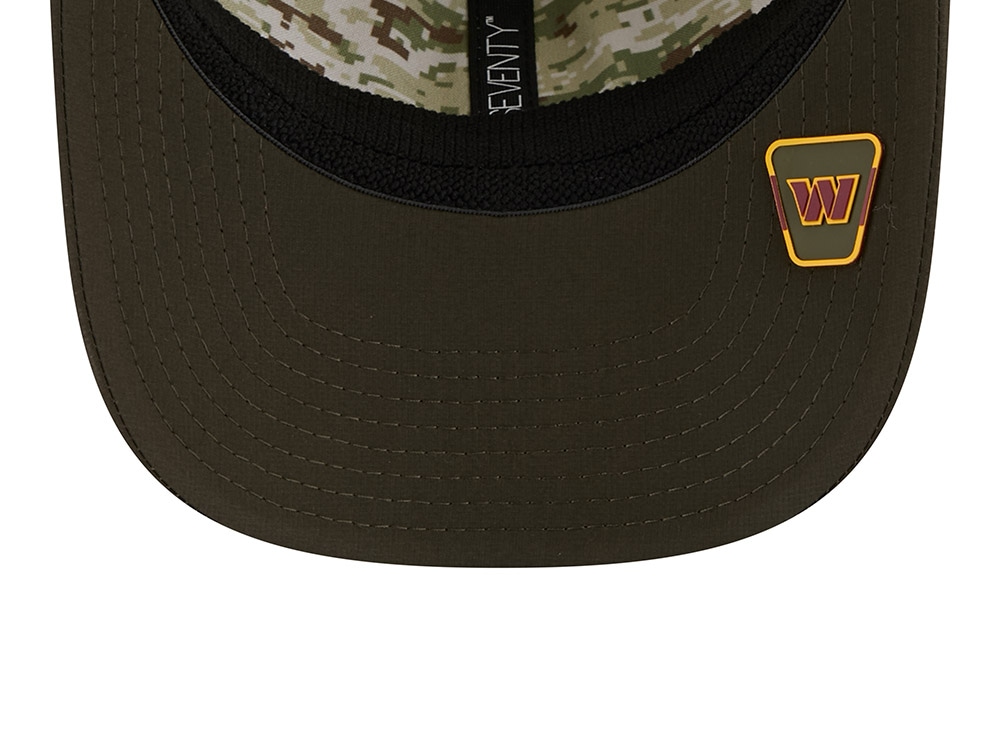 New Era Washington Commanders Salute To Service 2025 9Seventy Snapback Casquette