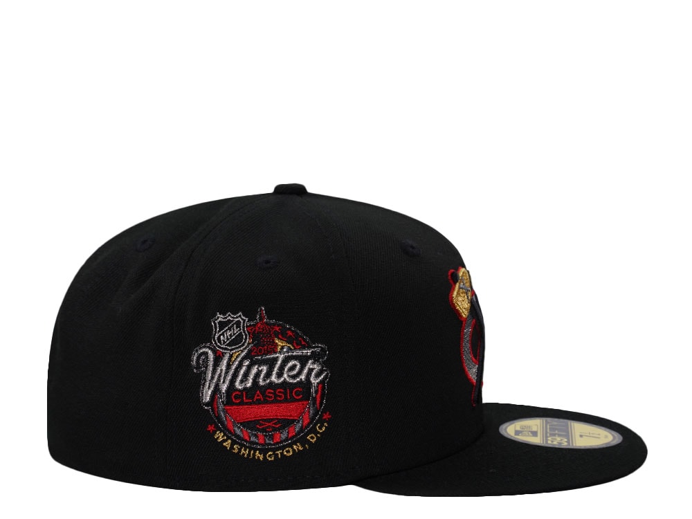 New Era Chicago Blackhawks Winter Classic 2015 Black Prime Edition 59Fifty Fitted Casquette