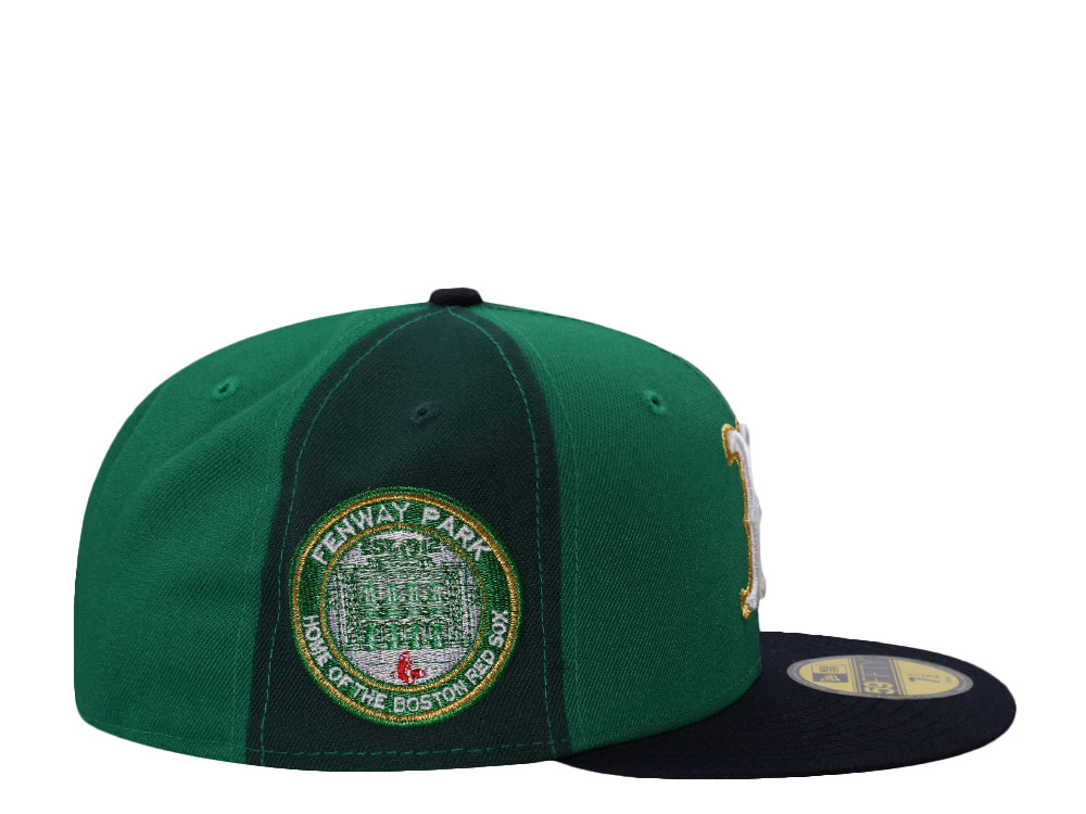 New Era Boston Red Sox Fenway Park Green Pinwheel Edition 59Fifty Fitted Casquette