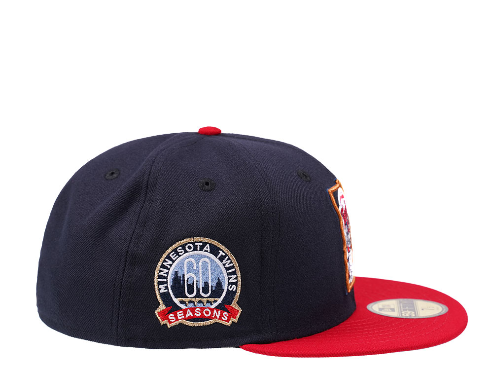 New Era Minnesota Twins 60 Seasons Two Tone Edition 59Fifty Fitted Casquette