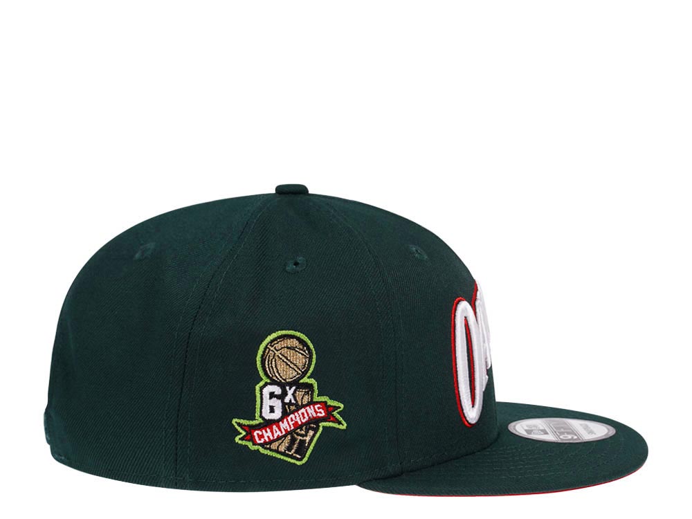New Era Golden State Warriors 6x Champions Prime Edition 9Fifty Snapback Casquette