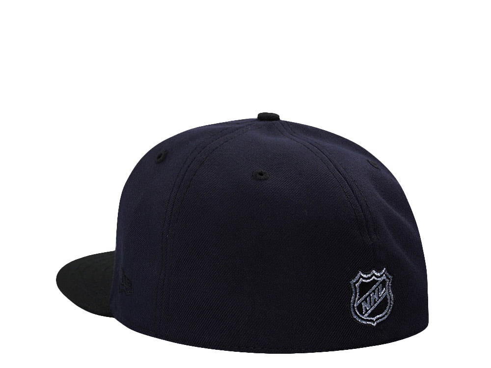New Era Utah Mammoth Tusky Metallic Navy Two Tone Edition 59Fifty Fitted Casquette