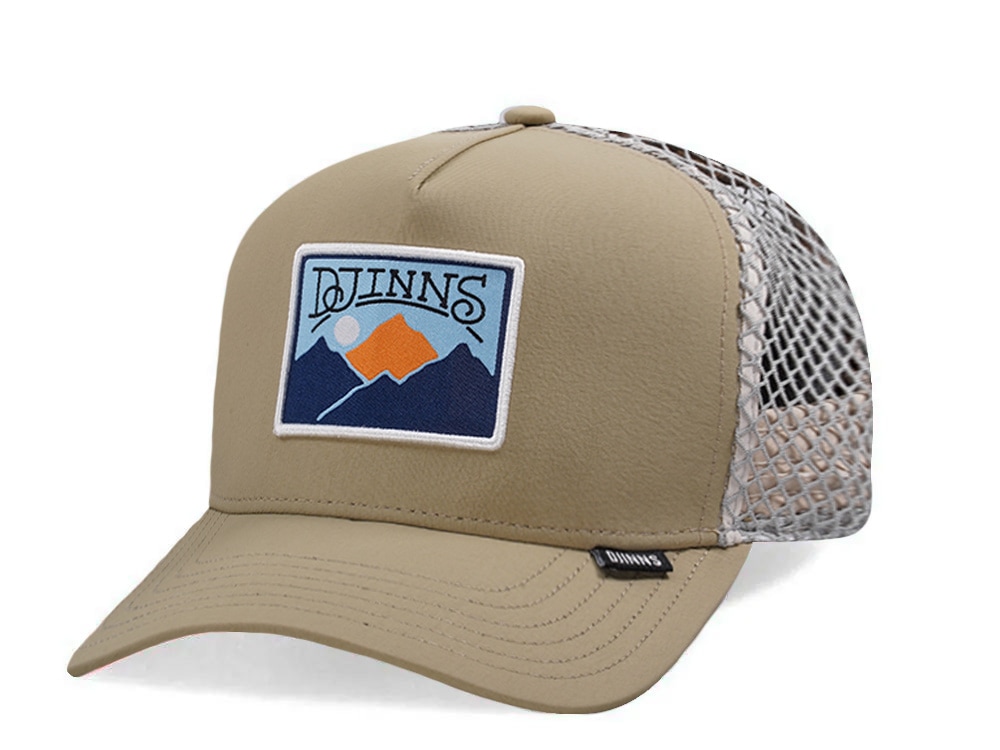 Djinns HFT Sand Big Net Mountain Trucker Snapback Casquette