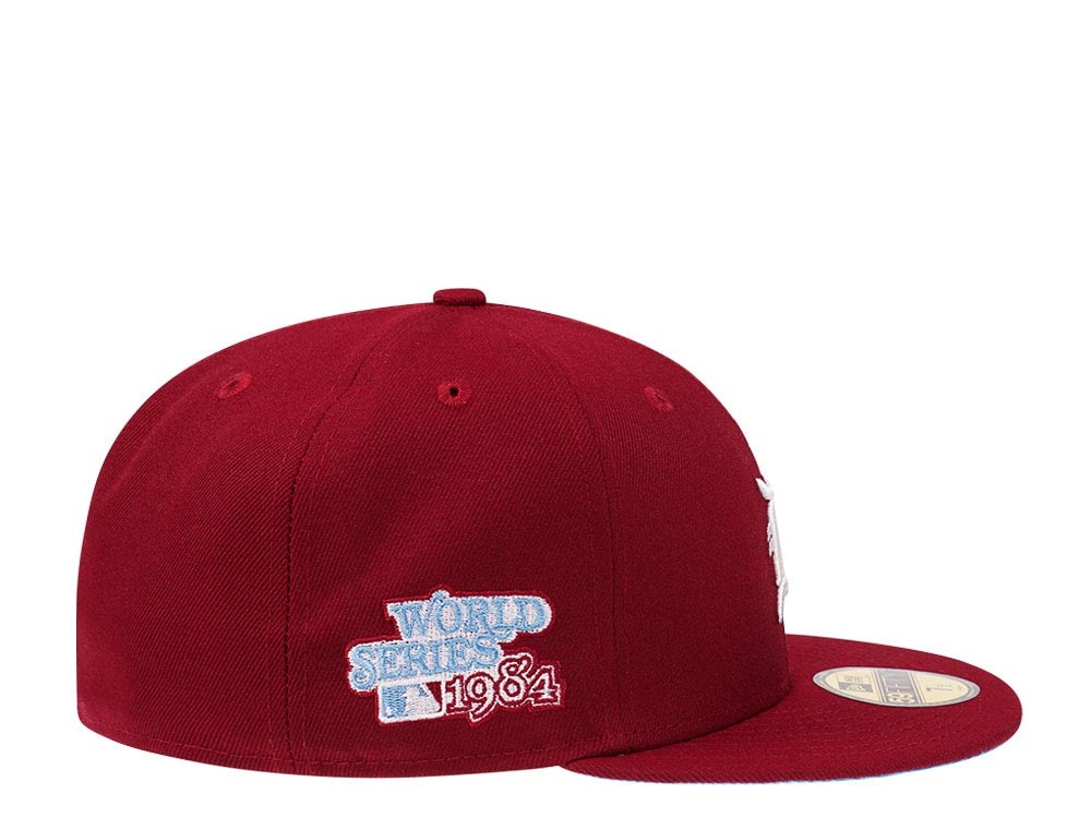 New Era Detroit Tigers World Series 1984 Smooth Red Edition 59Fifty Fitted Casquette