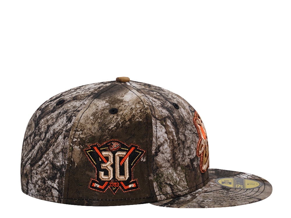 New Era Anaheim Ducks 30th Anniversary Realtreee APX Prime Edition 59Fifty Fitted Casquette