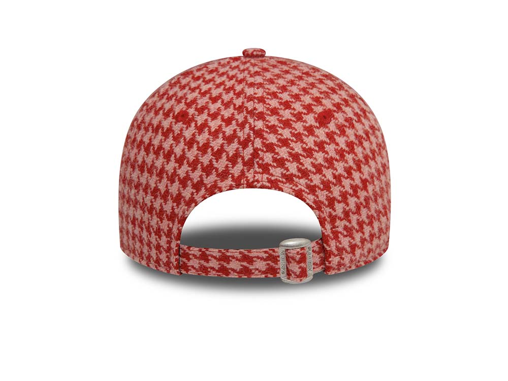 New Era New York Yankees Houndstooth Pink Womens 9Forty Snapback Casquette