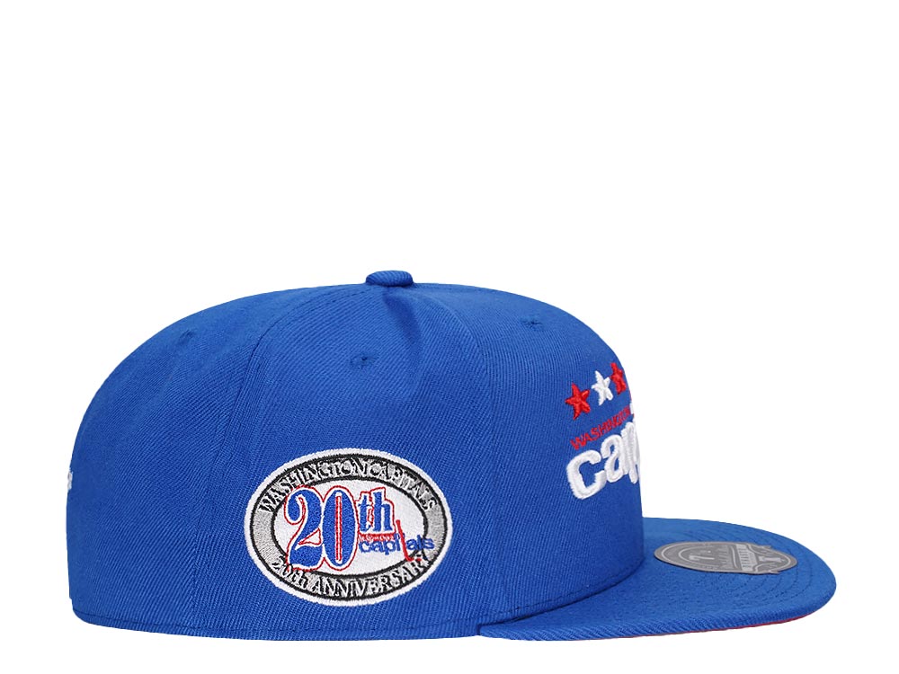 Mitchell & Ness Washington Capitals 20th Anniversary Vintage Edition Dynasty Fitted Casquette
