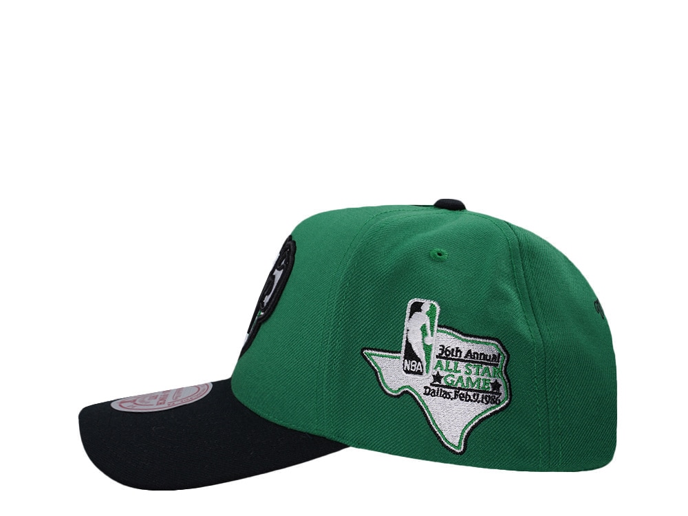 Mitchell & Ness Dallas Mavericks NBA In The City Green Edition Pro Pinch Fit Snapback Casquette