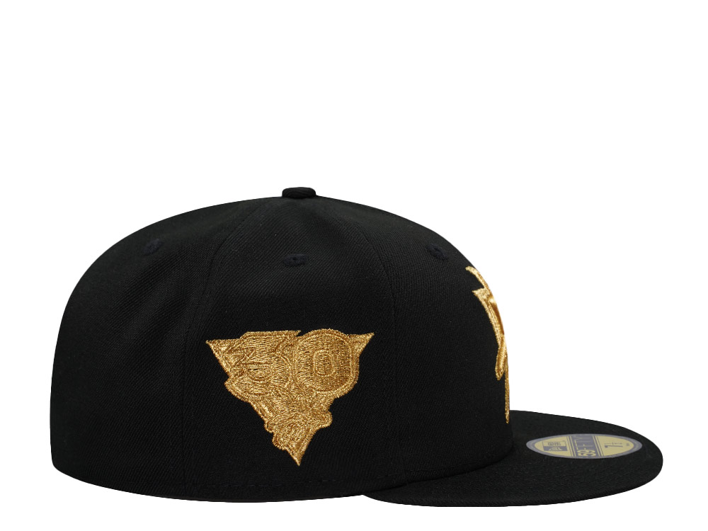 New Era San Jose Sharks 30th Anniversary 24K Black Prime Edition 59Fifty Fitted Casquette