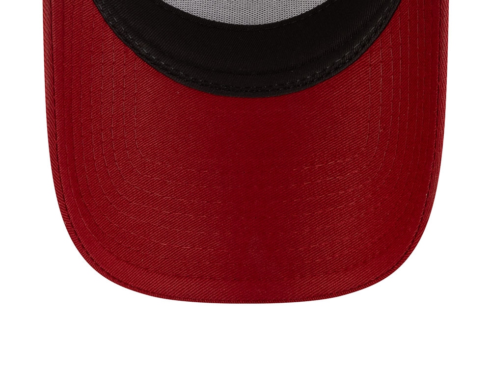 New Era AS Roma Tonal Maroon Edition 9Forty A Frame Trucker Snapback Casquette