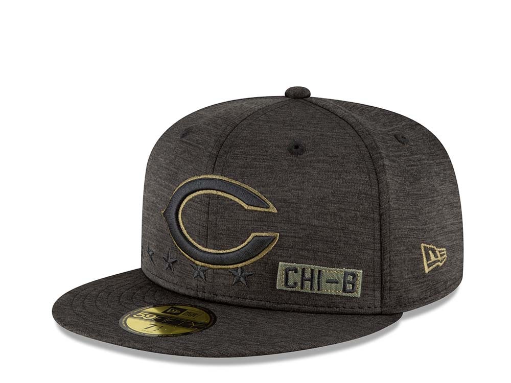New Era Chicago Bears Salute to Service 2020 Fitted 59Fifty Casquette